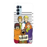 Husa compatibila cu Oppo A54 5G, Viceversa, model Ruh Roh Scooby Doo, Silicon, TPU, Transparent, Carcasa