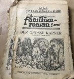 DER FAMILIEN ROMAN , Der grosse Karner edt Eminescu, Cernauti Pret 3 lei, Nr 3