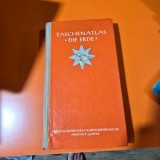 Die Erde Taschenatlas 1955. Atlas geografic de buzunar pamantul