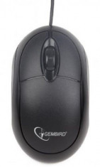 Mouse Gembird MUS-U-01 (Negru) foto