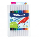 Carioca Colorela Duo C407 Set10 Blister, Pelikan