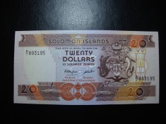 SOLOMON ISLAND 20 DOLARI UNC