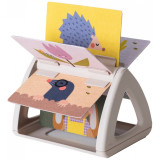 Taf Toys Tummy Time Spining Book Urban Garden carte rotativă 1 buc