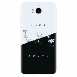 Husa silicon pentru Huawei Y6 2017, Life Vs Death