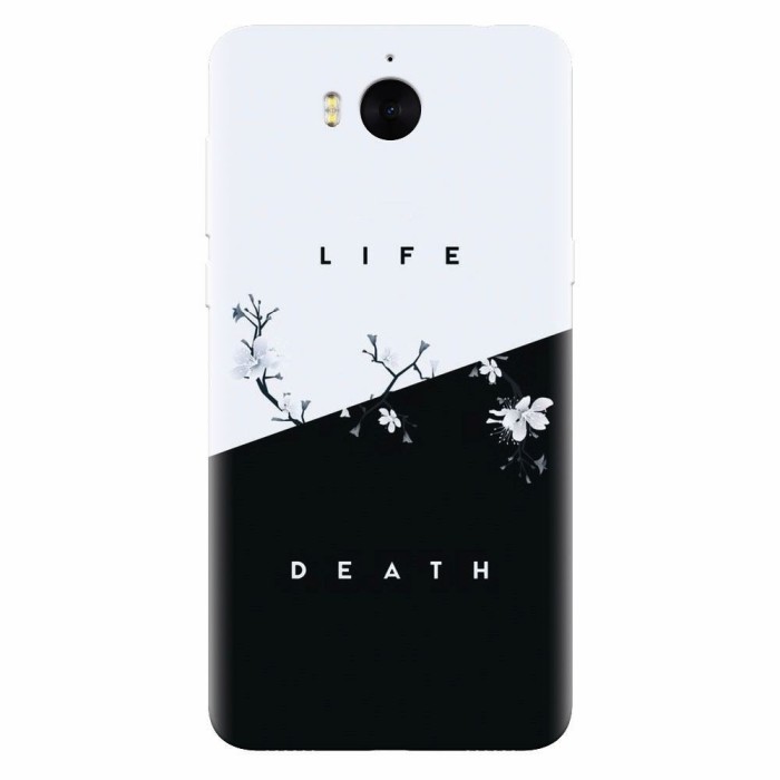 Husa silicon pentru Huawei Y5 2017, Life Vs Death