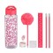 Set Scoala cu Sticla de Apa Flip Top &amp; Accesorii Roz - 8 piese