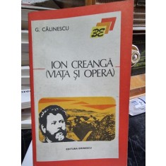 Ion Creanga, viata si opera - G. Calinescu