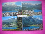 HOPCT 20095 ST MORITZ IN 1971 --STAMPILA / TIMBRU -ELVETIA -CIRCULATA