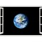 Sticker decorativ, fereastra 3D, Planeta, 85 cm, 1038STK
