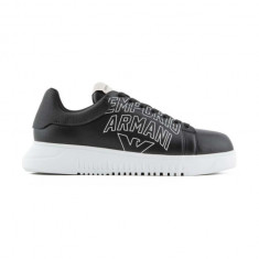 Emporio Armani sneakers din piele culoarea negru, X4X264 XN732 K001