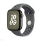 Curea sport cu orificii, THD, compatibila Apple Watch 46 mm seria 10, Apple Watch SE 44 mm, cargo kaki