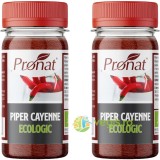 Pachet Piper Cayenne Ecologic/Bio 45g+45g
