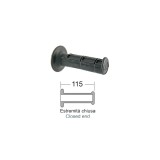 MBS Mansoane negre strong grip, Cod Produs: 184160180RM