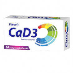 Calciu D3, 50cps, Zdrovit