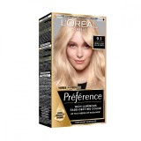 Vopsea de par permanenta cu amoniac Preference 9.1 Viking, 174ml, L&#039;Oreal Paris