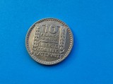 10 Francs 1947 lit. B -Franta-AUNC-Rarut