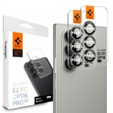 Cumpara ieftin Folie de protectie Camera Spate Spigen GlastR EZ FIT Optik Pro HD pentru Samsung Galaxy Z Fold7 F966, Sticla Securizata, Set 2 bucati, Neagra