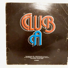 DD- CLUB A. - vinil 1981 formatii rock Electrecord