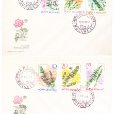 TSV$ - FDC 1966 LP 634 PLANTE SUBACVATICE