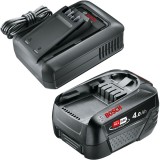 Bosch 1600A031T6 - Set 1 acumulator si incarcator Li-Ion 18 V 4 Ah incarcare rapida
