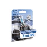 Bec Far Auto Philips H11 12V 55W White Vision Ultra Halogen Alb Blister