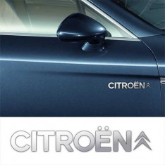 Stickere laterale CHROME - CITROEN (set 2 buc.) foto