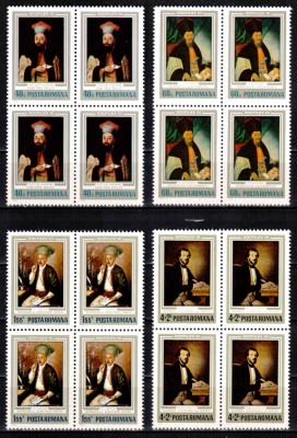 Romania 1973, LP 826, Expozitia filatelica &amp;quot;Socfilex III&amp;quot;, bloc de 4 , MNH! foto