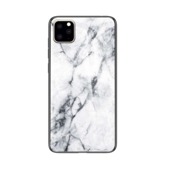 Husa protectie pentru apple iphone x/xs marble glass model 2