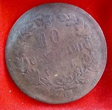 (M1403) MONEDA ITALIA - 10 CENTESIMI 1866, LIT. OM, MONETARIA STRASBOURG, VITTORIO EMANUELE II