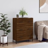 VidaXL Servantă, stejar maro, 69,5x34x90 cm, lemn prelucrat