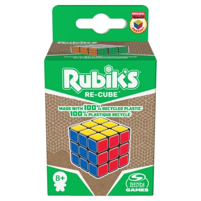 RUBIK CUB RUBIK 3X3 DIN PLASTIC RECICLAT foto
