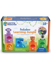 Learning Resources Peekaboo Learning Jungle (lsp6815-sca)