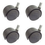 Cumpara ieftin Roata mobila din plastic cu surub, 40 mm, 4 buc / set