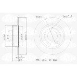 Set disc frana Icer BD4696
