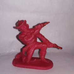bnk jc Romania - figurina de plastic - cowboy cu pistoale
