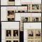ROMANIA 1981 LP 1038 REPRODUCERI DE ARTA TH. AMAN SERIA IN BLOC DE 4 TIMBRE STARE MNH