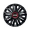 Set 4 capace roti Negre Cu Inel Rosu Royal R14 pentru gama auto Jeep