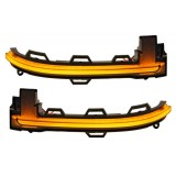 Set 2 Semnalizari Led Oglinda Dinamice secventiala progresiva compatibile BMW X3 X4 X5 X6 F25 LCI F26 F15 F16 2014 2015 2016 2017