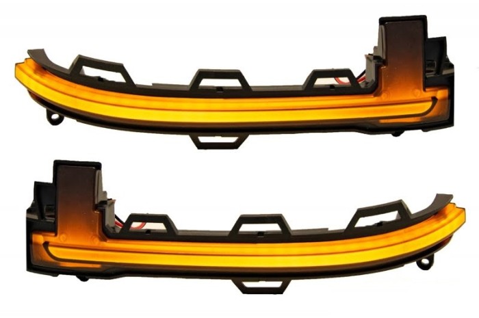Set 2 Semnalizari Led Oglinda Dinamice secventiala progresiva compatibile BMW X3 X4 X5 X6 F25 LCI F26 F15 F16 2014 2015 2016 2017