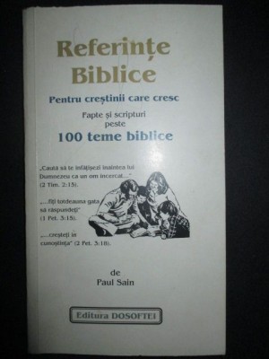 Referinte Biblice pentru crestinii care cresc foto