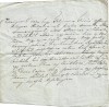 A3021N Foaie de zestre, Transilvania, secolul al XIX-lea, limba maghiară