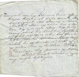 A3021N Foaie de zestre, Transilvania, secolul al XIX-lea, limba maghiară
