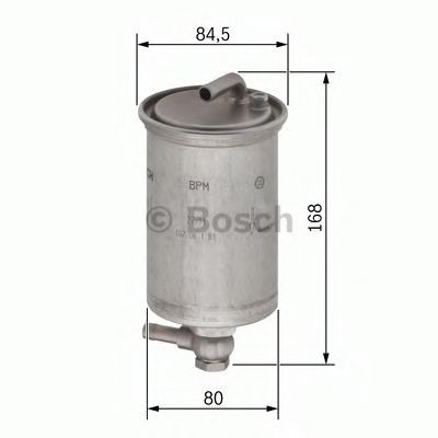 Filtru combustibil AUDI A4 Cabriolet (8H7, B6, 8HE, B7) (2002 - 2009) BOSCH 0 450 906 431 foto