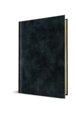 AGENDA DATATA RO A5, 352 PAGINI, COPERTA DIN PIELE SINTETICA, PREMIUM DELUXE