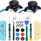 2 ack Joycon Joystick de schimb analogic Thumb Sticks pentru Nintendo Switch, Kit de reparare piese de schimb Joystick pentru Joycon &amp; Switch Lite, In