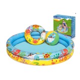 Piscina cu colac si minge gonflabila Bestway pentru copii