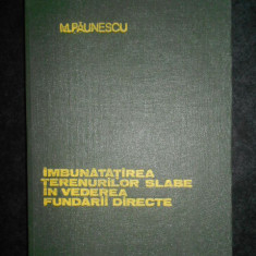 Marin Paunescu - Imbunatatirea terenurilor slabe in vederea fundarii directe