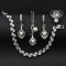 Set bijuterie din argint 925 cu perla de culoare alba