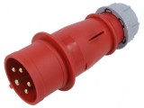 Conector alimentare AC 32A IEC 60309 IP44 mufă tată PIN 5