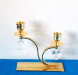 Cumpara ieftin Sfesnic semineu alama, placat cu aur 24K, cristale Swarovski - Rejmyre, Suedia